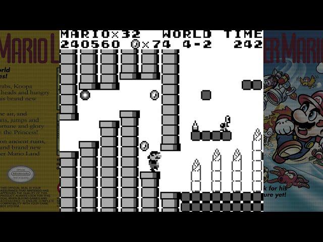 Super Mario Land: X • Full Play-through (Super Mario Land ROM Hack)