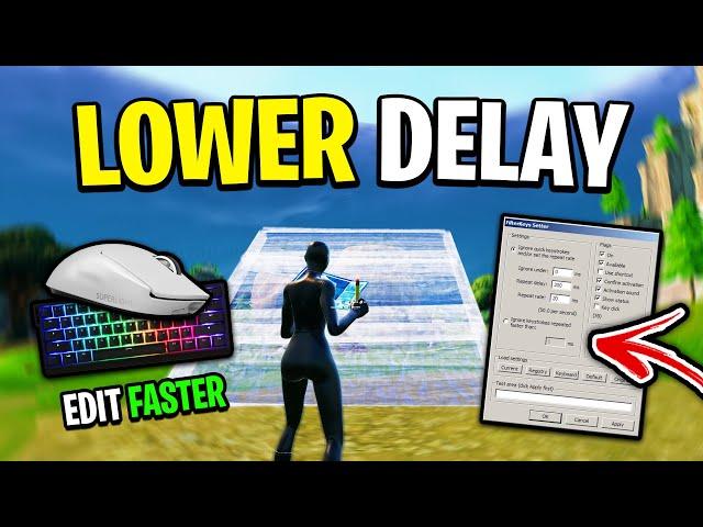 How To Get ZERO Input Delay In Fortnite With FilterKeys!