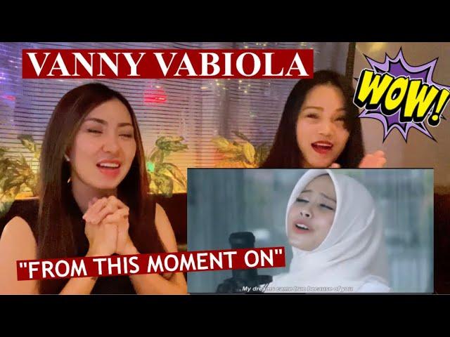 VANNY VABIOLA - FROM THIS MOMENT ON (Shania Twain Cover) REACTION
