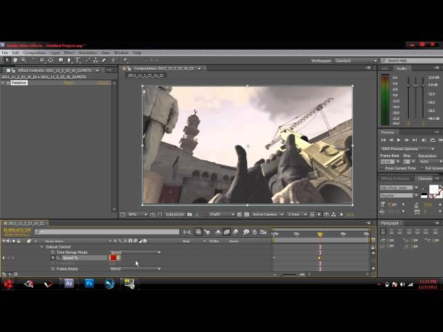 Adobe After Effects CS5.5 | How To Use Twixtor Pro