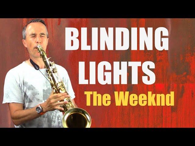 Blinding Lights  | The Weeknd | tenor saxophone cover with solo | MexSax