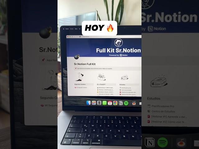 Descarga mis recursos de Notion en español  #notion #notiontips #notiontemplate #notionespañol