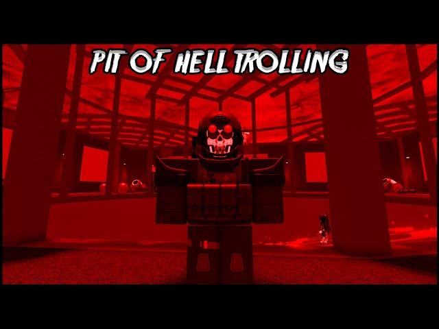 Making The Obby UNPLAYABLE! | Roblox Pit Of Hell Trolling!