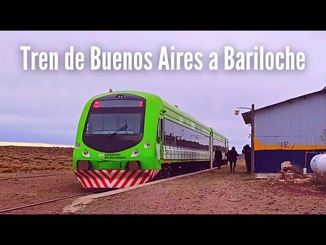 Viaje en Tren de Buenos Aires a Bariloche | Tren Patagónico