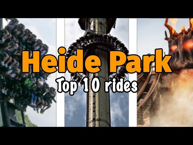 Top 10 rides at Heide Park Resort - Soltau, Germany | 2022