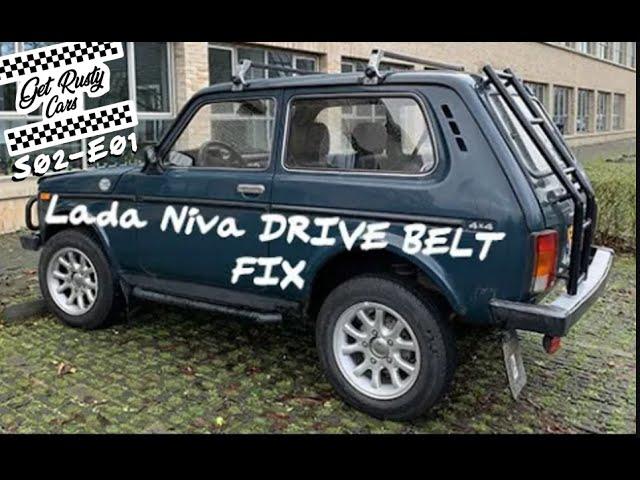 LADA NIVA "BUMPIE" DRIVE BELT REPLACEMENT - S02E1 -  --English Subtitels--