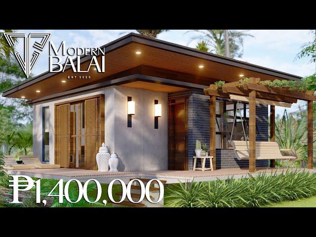 SMALL HOUSE DESIGN SIMPLE HOUSE DESIGN 8.2X8.7 METERS | MODERN BALAI