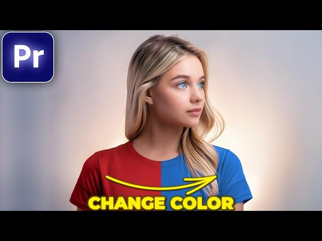 How to CHANGE COLOR of OBJECTS in Premiere Pro