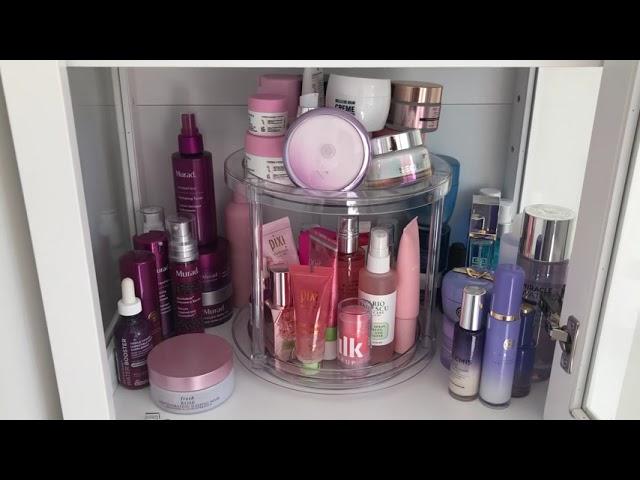 How I organize my Skincare 