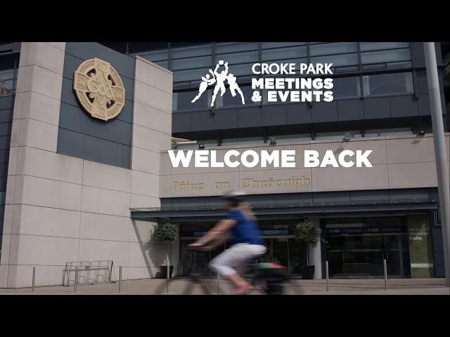 Getting back to safe events at Croke Park Meetings & Events