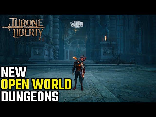 Start Farming These 2 NEW Open World Dungeons In Throne And Liberty