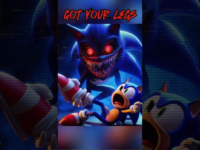 Sonic RACES Sonic.EXE #horrorstories #cartoon #sonic