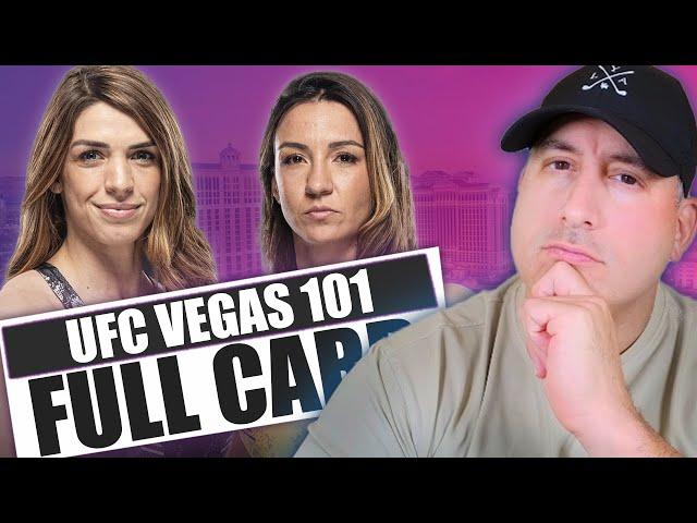 UFC Vegas 101: Dern vs. Ribas 2 FULL CARD Predictions and Bets