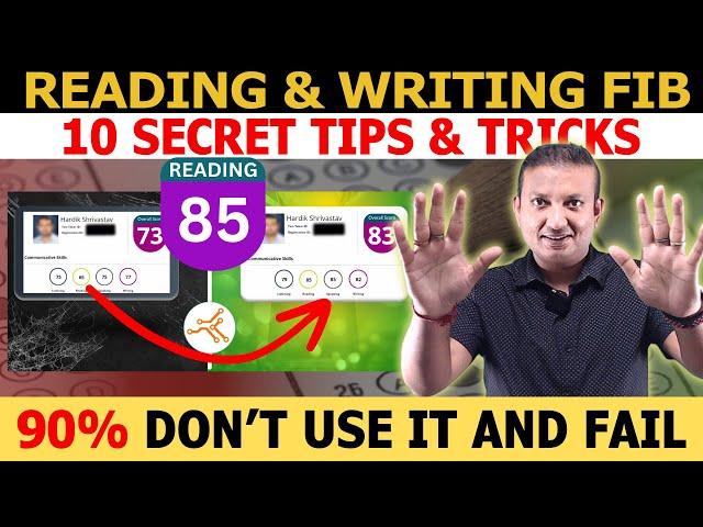 Top 10 Secret Tips for PTE Reading and Writing Fill in the Blanks | Edutrainex PTE