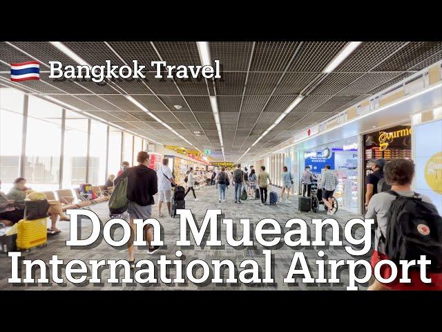 【Bangkok Walk】Don Mueang International Airport. Bangkok Thailand