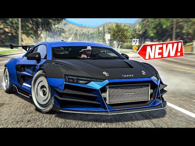 GTA 5 Online - NEW Widebody Obey 10F (Audi R8 Bodykit)