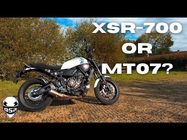 Yamaha XSR 700 Review // Would I Buy THIS or MT-07? // 4K