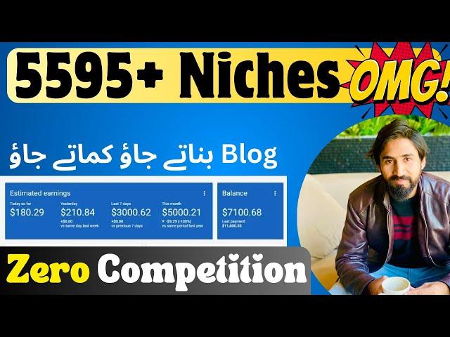 Best Multi Niche Blogging For USA Beginners 2024  - Research Ideas Low Competition and High Earning