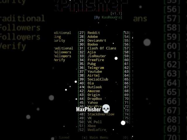 maxphisher  in termux hacking tool 100+ #ethicalhacking #termux #hacking