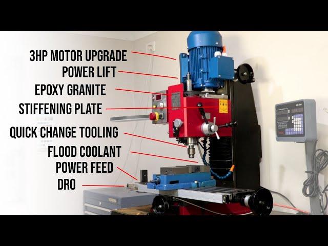 The Ultimate Mini Mill - The Best Upgrades I Made To It