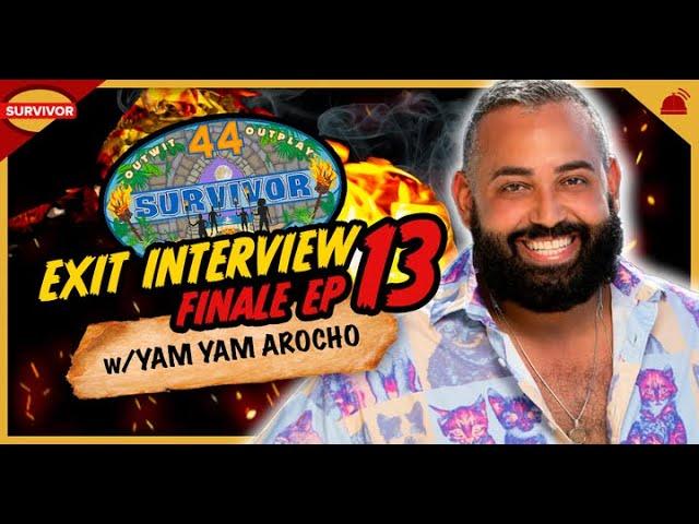 Yamil (Yam Yam) Arocho Exit Interview - Survivor 44 Finale - Rob Has a Podcast