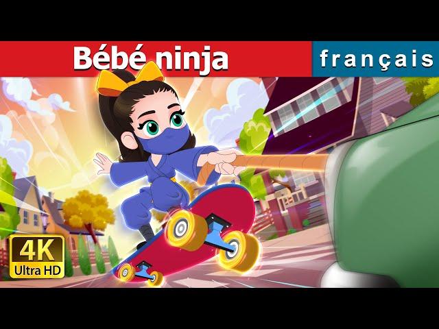 Bébé ninja | Ninja Baby in French | @FrenchFairyTales
