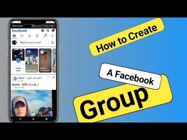 || How To Create Facebook Group At One minute || 2024||