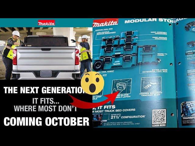 ALL NEW MAKITA MODULAR TOOL BOXES! - The Next Generation