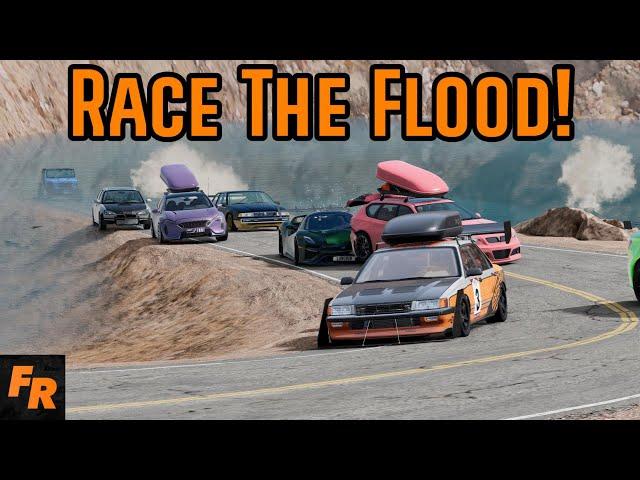 Race The Flood - BeamNG Drive Multiplayer