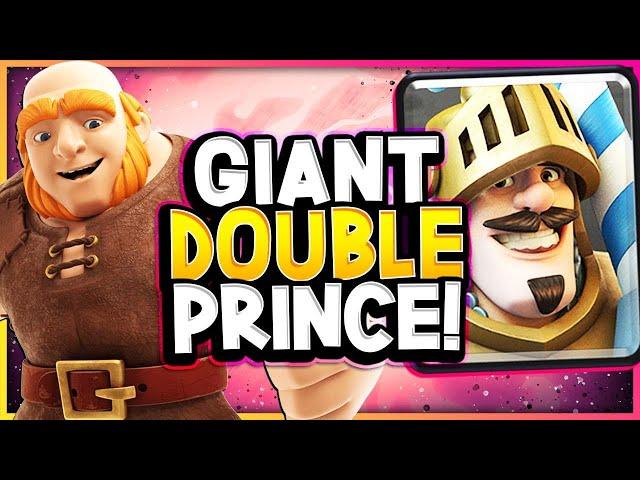 GIANT DOUBLE PRINCE is BACK?! - CLASH ROYALE