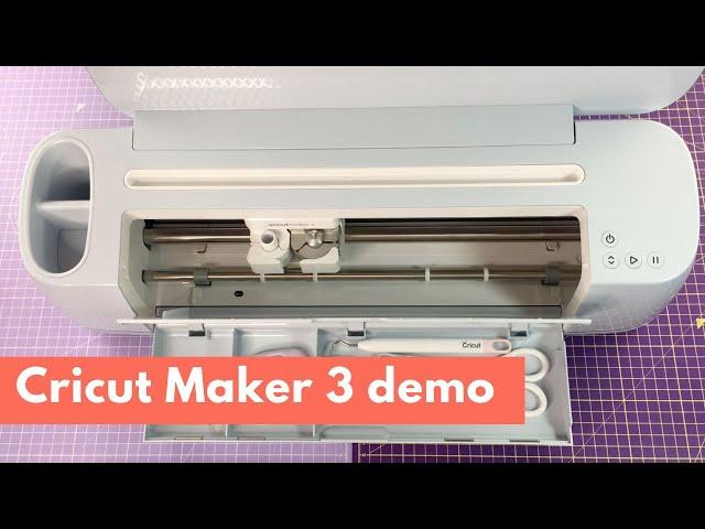 Cricut Maker 3 demo + review 2023