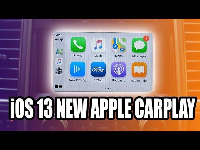 iOS 13 New CarPlay is AMAZING - This is Everything YOU CAN DO