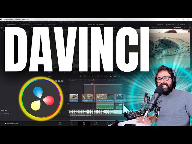 DaVinci Resolve per PRINCIPIANTI: il TUTORIAL COMPLETO al miglior video editor gratuito