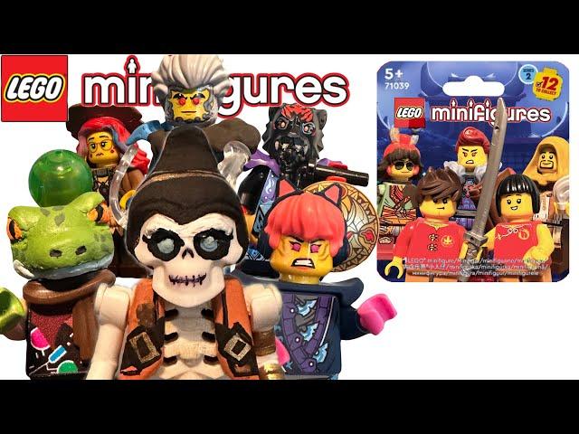 CUSTOM Lego Ninjago DRAGONS RISING Season 2 (Series 3) Minifigure Series Review!