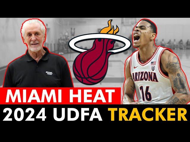 Miami Heat UDFA Tracker: All The UDFAs The Heat Signed After The NBA Draft Ft. Keshad Johnson