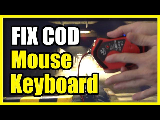 How to Fix Mouse and Keyboard not Working in COD Warzone (PS5 or Xbox)(Black Ops 6)