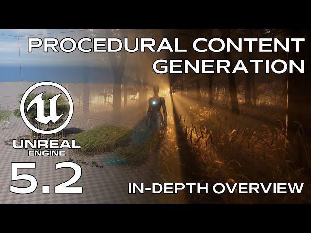Procedural Content Generation UE 5.2 - In-Depth Overview & Building Forest Environment PART 1