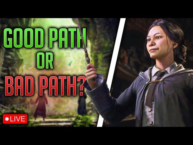 Good Path or Villain Path in Hogwarts Legacy? - First Playthrough on the PS5