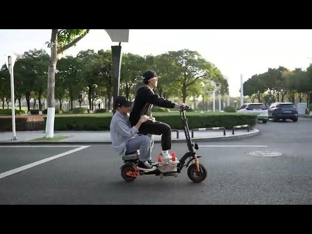 KuKirin M5 Pro Electric Scooter - Practical Off-raoding scooter with Storage Box & Seat