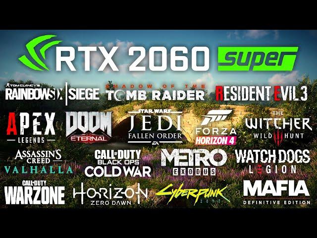 GeForce RTX 2060 SUPER 8GB Test in 25 Games at 1080p (Ryzen 5 3600)