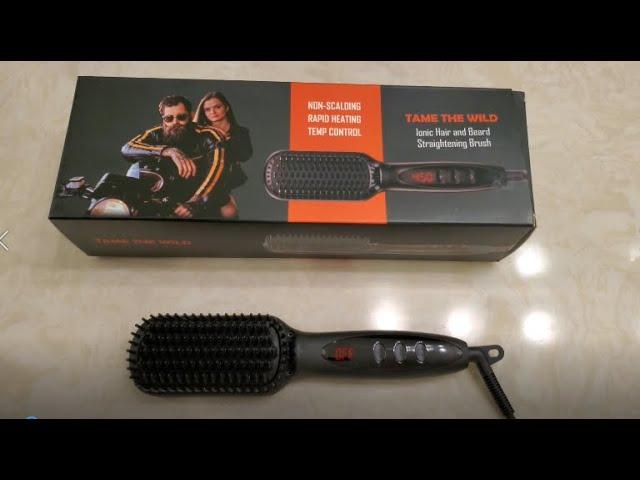 Tame The Wild Beard Straightener Review