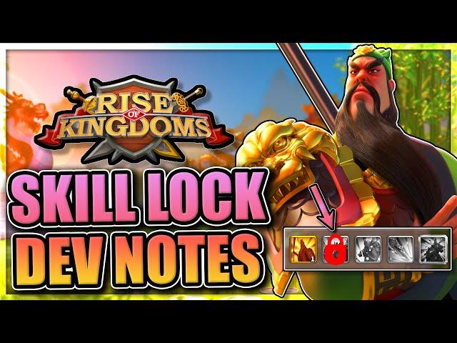 "Skill Lock" coming to Rise of Kingdoms [Now you choose the skill to level]