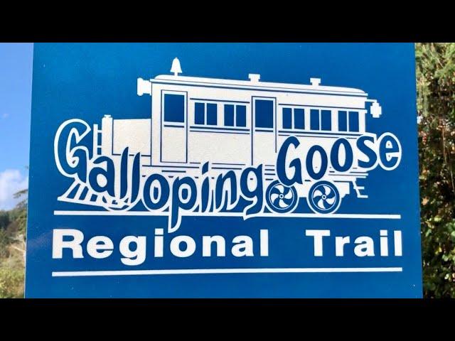 Let’s Go Biking GALLOPING GOOSE TRAIL Andy Commons in Canada  Vancouver Island bike ride PART 1