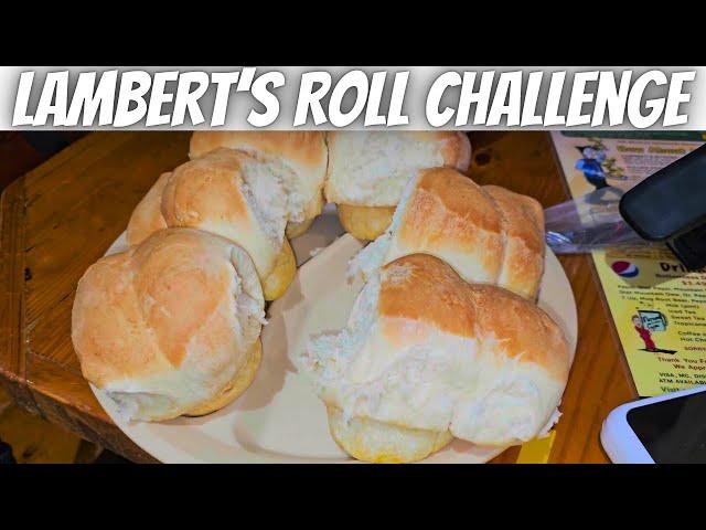 Lambert's Cafe MASSIVE ROLL CHALLENGE