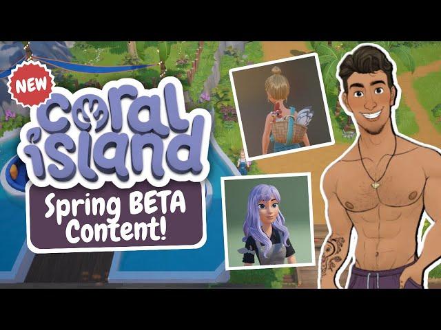 Coral Island NEWS!: Everything in the Spring Update!