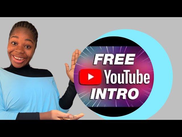 YouTube Intro With CANVA.