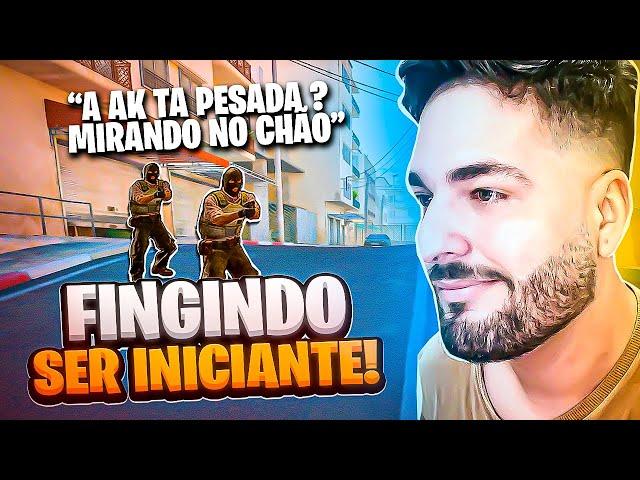 Fingindo ser INICIANTE no CS2!