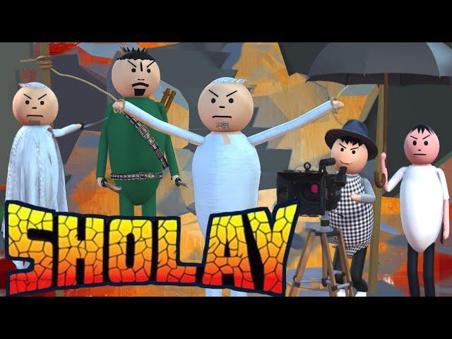 MAKE JOKE - SHOLAY ( शोले ) | MJO TOONS | JOKE TOKE | MJO COMEDY-@MakeJokeOf