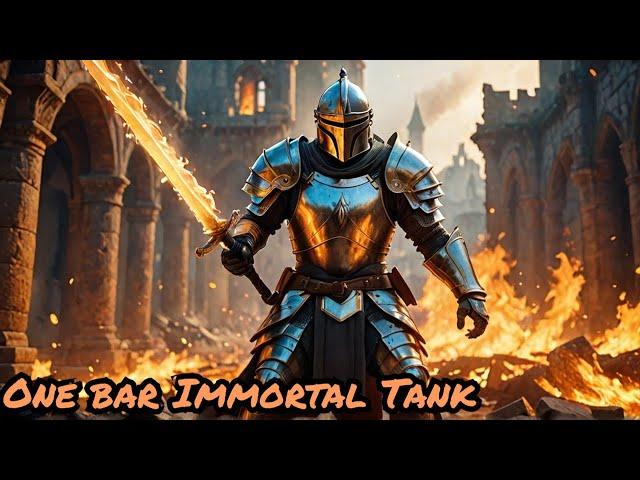 Unstoppable 1 Bar Immortal Tank Build - Dragonknight Domination!