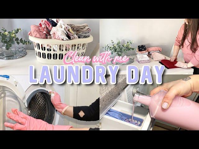 CLEAN WITH ME LAUNDRY DAY | EXTREME LAUNDRY MOTIVATION 2023 #springcleaning #cleanwithmeuk